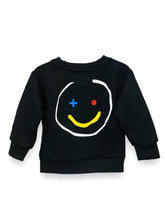 Smile Sweat T-Shirt Black